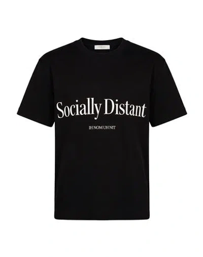 Ih Nom Uh Nit Man T-shirt Black Size S Cotton