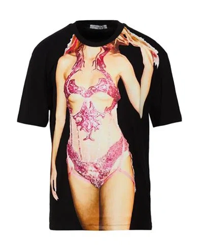 Ih Nom Uh Nit Man T-shirt Black Size Xl Cotton