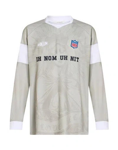 Ih Nom Uh Nit Man T-shirt Sage Green Size Xxl Polyester
