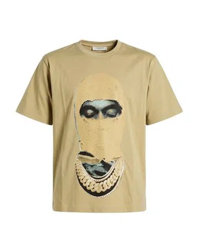 Ih Nom Uh Nit Man T-shirt Sand Size S Cotton In Brown