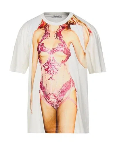 Ih Nom Uh Nit Man T-shirt White Size Xxl Cotton