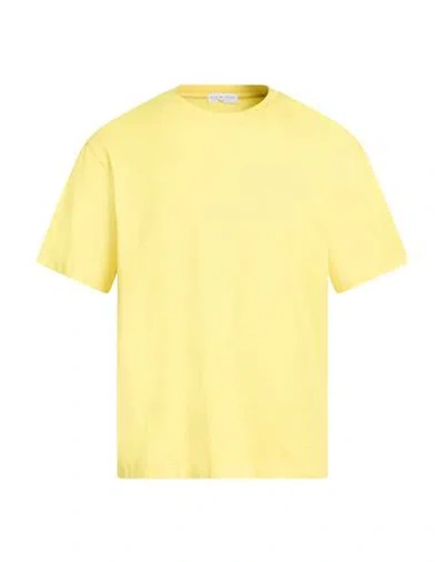 Ih Nom Uh Nit Man T-shirt Yellow Size Xs Cotton, Elastane