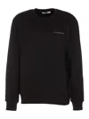 Ih Nom Uh Nit Graphic-print Crew Neck Sweatshirt In Black