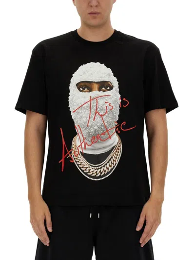 Ih Nom Uh Nit "mask Authentic With" T-shirt In Black