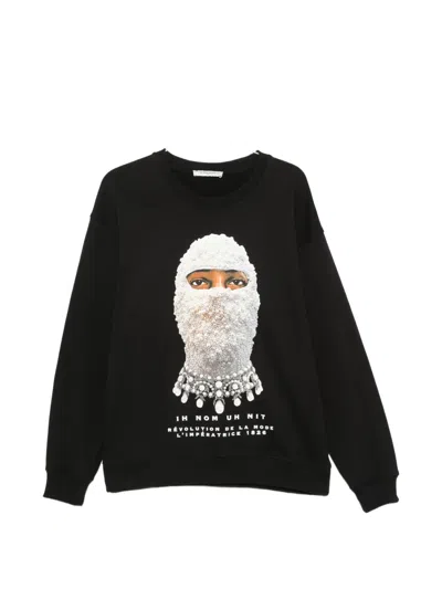Ih Nom Uh Nit Mask Future Graphic-print Sweatshirt In Black