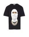 Ih Nom Uh Nit Future Mask Graphic T-shirt And Vest In Black