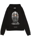 Ih Nom Uh Nit Mask Hoodie In Black