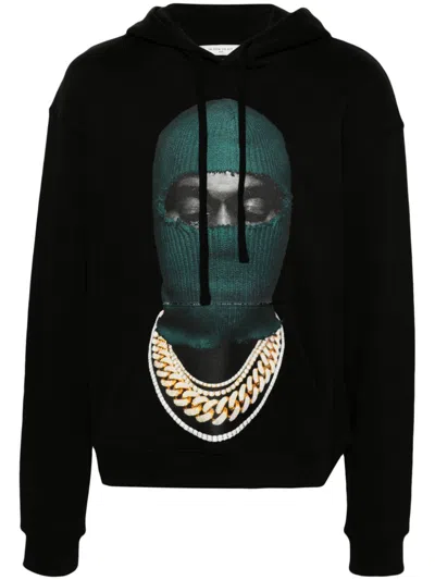 Ih Nom Uh Nit Mask Hoodie In Black
