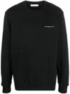 Ih Nom Uh Nit Graphic-print Crew Neck Sweatshirt In Schwarz