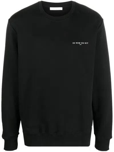 IH NOM UH NIT MASK-PRINT CREWNECK SWEATSHIRT