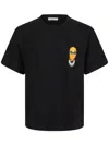 Ih Nom Uh Nit Small Mask-print T-shirt In Black