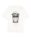 Ih Nom Uh Nit Mask-print T-shirt In White