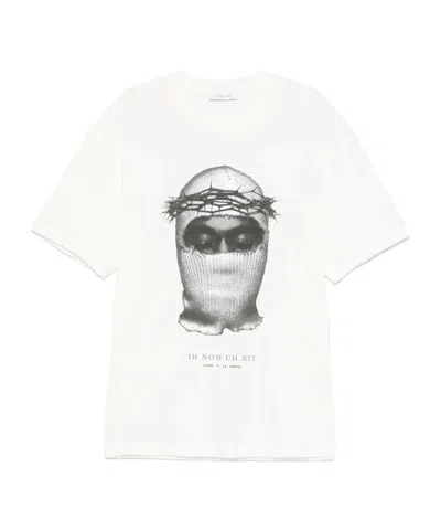 IH NOM UH NIT IH NOM UH NIT CROWNED MASK CREWNECK T-SHIRT