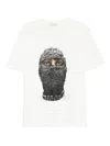 Ih Nom Uh Nit Mask-print T-shirt In White