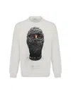 Ih Nom Uh Nit Black Mask Sweatshirt In Beige