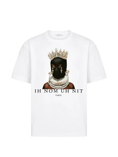Ih Nom Uh Nit Mask Queen Graphic-print T-shirt In White