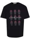 Ih Nom Uh Nit Red-masks T-shirt In Black
