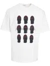 Ih Nom Uh Nit Round Head T-shirt In White