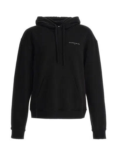 Ih Nom Uh Nit Black Logo Hood Sweatshirt
