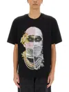 Ih Nom Uh Nit Newspaper Maks Print T-shirt In Black
