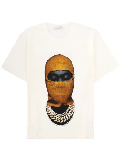 Ih Nom Uh Nit Off-white Balaclava Chains Graphic T-shirt