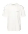 Ih Nom Uh Nit Open-necked Black Shirt In White
