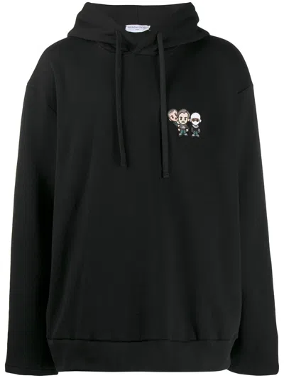 Ih Nom Uh Nit Oversized Printed Hoodie In Black