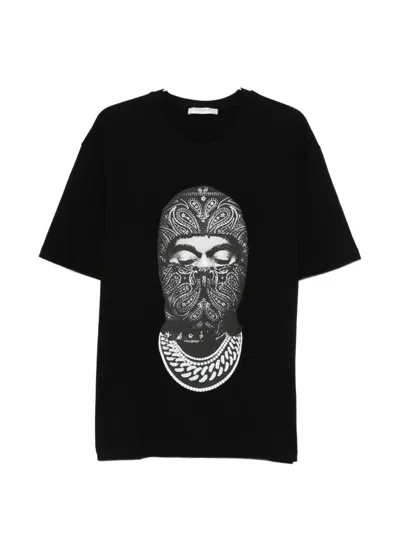 Ih Nom Uh Nit Graphic Print Crewneck Short Sleeve T-shirt In Blue
