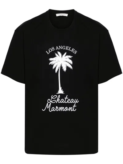 IH NOM UH NIT PALM-PRINT T-SHIRT