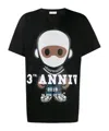 Ih Nom Uh Nit Pattern Printed T-shirt In Black