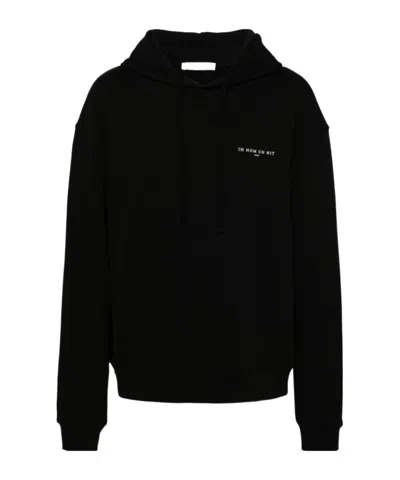 Ih Nom Uh Nit Pearls And Roses Mask Hoodie In Black