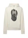 Ih Nom Uh Nit Printed Cotton Sweatshirt In Neutral