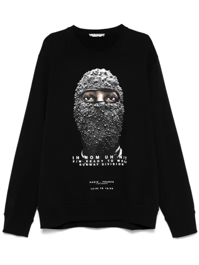 Ih Nom Uh Nit Printed Sweatshirt In Black  