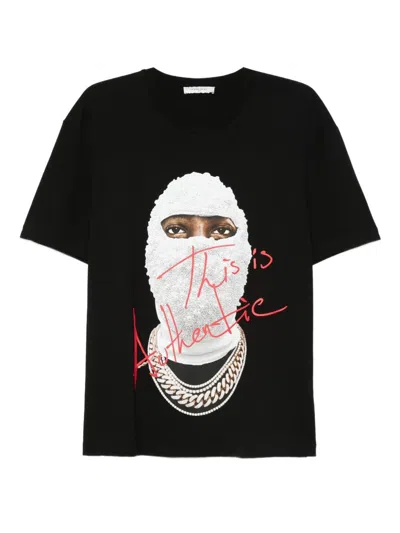 Ih Nom Uh Nit Printed T-shirt In Black