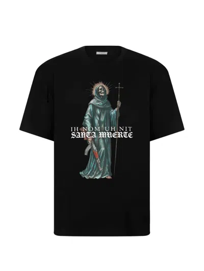 Ih Nom Uh Nit Printed T-shirt In Black