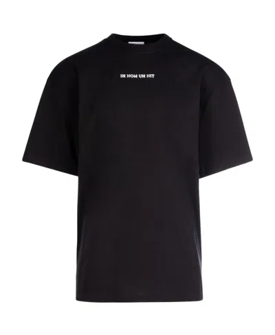 Ih Nom Uh Nit Printed T-shirt In Black