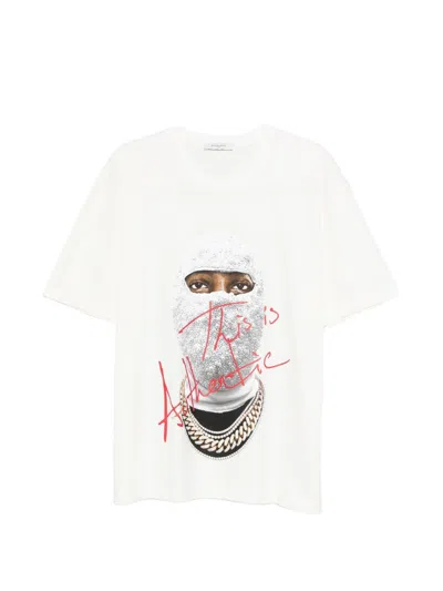 Ih Nom Uh Nit Printed T-shirt In White