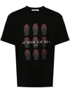 Ih Nom Uh Nit Red-masks T-shirt In 黑色