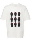 Ih Nom Uh Nit Round Head T-shirt In White