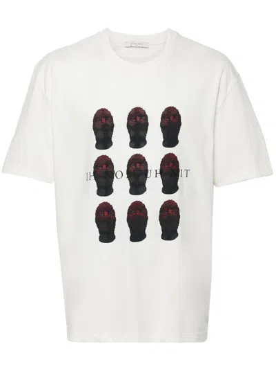 IH NOM UH NIT MASK-PRINT T-SHIRT