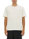 Ih Nom Uh Nit Relaxed-fit White Cotton T-shirt In Neutrals