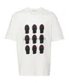 Ih Nom Uh Nit Round Head T-shirt In White