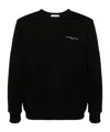 Ih Nom Uh Nit Graphic-print Crew Neck Sweatshirt In Black