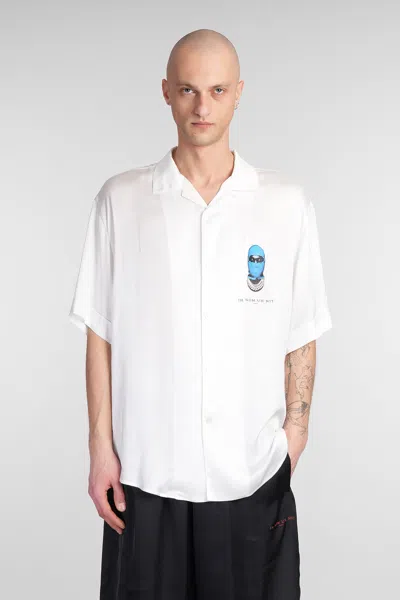 IH NOM UH NIT SHIRT IN WHITE VISCOSE