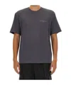 Ih Nom Uh Nit Grey Cotton T-shirt With Graphic Print In Black