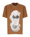 Ih Nom Uh Nit Short-sleeved T-shirt With Round Neck In Brown