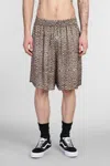 Ih Nom Uh Nit Shorts In Animalier Viscose