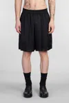 Ih Nom Uh Nit Shorts In Black Viscose In Black