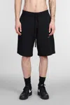 Ih Nom Uh Nit Shorts In Black Cotton In Black