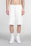 Ih Nom Uh Nit Logo-print Track Shorts In White